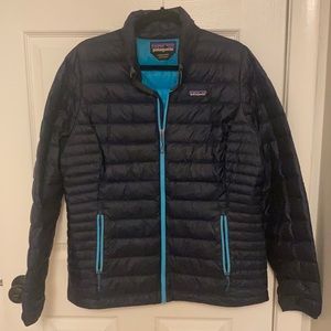 Women’s Patagonia Down Sweater Jacket, Navy